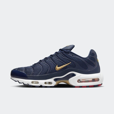 Pre-owned Nike Air Max Plus French Football Federation 2022 Authentic✅ Size 6.5 Us Men's In Midnight Navy/metallic Gold