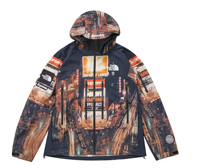 Pre-owned Supreme Fw22 The North Face Taped Seam Shell Jacket S-xl In Brown