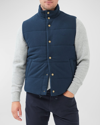 Rodd & Gunn Lake Ferry Quilted Cotton Vest In Midnight