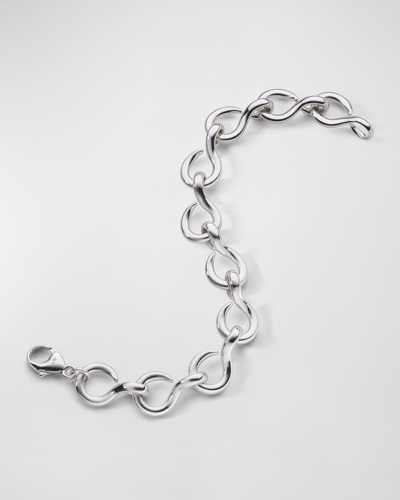 Monica Rich Kosann Sterling Silver The Twist Premier Infinity Bracelet