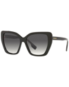 Burberry Women's 55mm Square Sunglasses In Tortoise