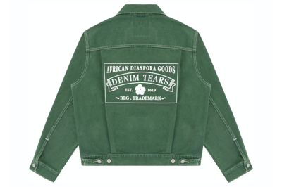 Pre-owned Denim Tears Adg Type-2 Jacket Vintage Green