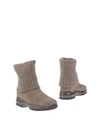 Hogan Ankle Boots In Beige