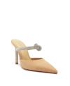 Schutz Women's Pearl Glam Slip-on High Stiletto Heel Pumps In Beige