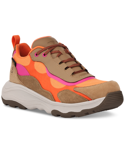 Teva Geotrecca Sneakers In Honey Brown/coral Rose