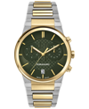 Ferragamo Sapphire Chrono Bracelet Watch In Two Tone