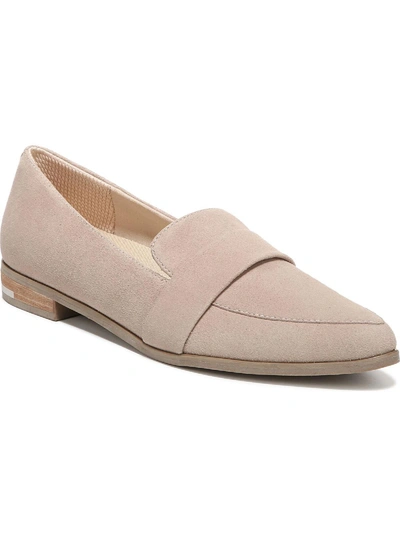 Dr. Scholl's Shoes Faxon Womens Slip On Loafers In Beige