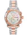 Ferragamo 1927 Chrono Bracelet Watch In Two Tone