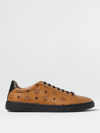 Mcm Terrain Derby Monogram Logo Sneakers In Black
