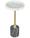 Zuo Johan Side Table In White