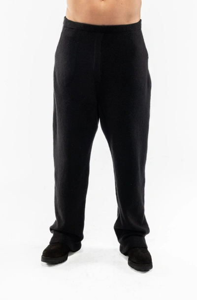 Boboutic Black Knit Pant In M