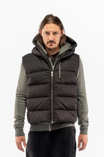 Rick Owens Sealed Vest In Black