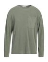American Vintage Man T-shirt Sage Green Size Xl Organic Cotton