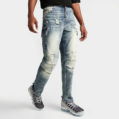 Finishline Supply And Demand Men's Harbor Denim Jeans In Light Wash