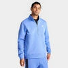 Nike Men's Sportswear Club Half-zip Pullover Jacket In Polar/polar/white