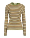 P·a·c·k Woman Sweater Green Size Xl Cotton, Acrylic