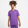 Nike Sportswear Club T-shirt In Purple Cosmos