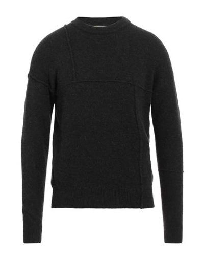 Lucques Man Sweater Black Size 36 Alpaca Wool, Polyamide, Cotton, Modal, Elastane