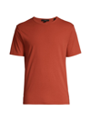 Vince Men's Garment-dyed Crewneck T-shirt In Washed Desert Sky
