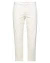 Dondup Man Pants Beige Size 34 Cotton, Elastane