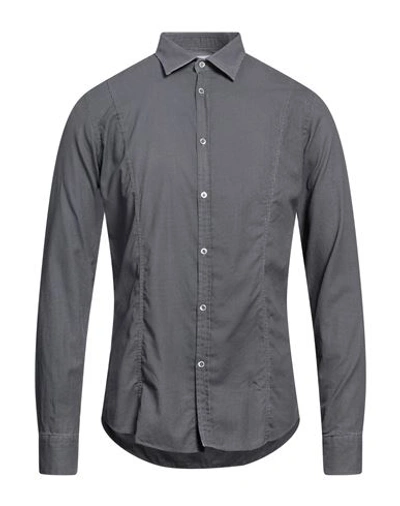 Aglini Shirts In Grey