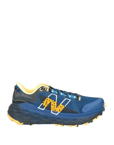 New Balance Man Sneakers Bright Blue Size 12 Textile Fibers