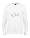Noumeno Concept Man Sweatshirt White Size Xl Cotton In White