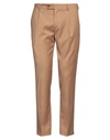 Grey Daniele Alessandrini Man Pants Camel Size 32 Polyester, Viscose, Elastane In Beige