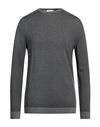 Filoverso Man Sweater Steel Grey Size L Merino Wool