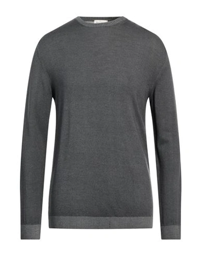 Filoverso Man Sweater Steel Grey Size L Merino Wool