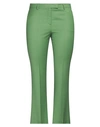 Ql2  Quelledue Ql2 Quelledue Woman Pants Green Size 10 Virgin Wool, Polyamide, Elastane