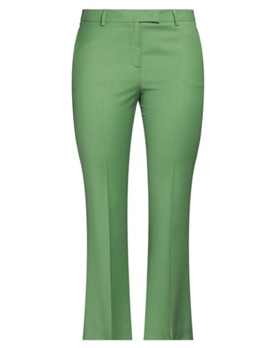 Ql2  Quelledue Ql2 Quelledue Woman Pants Green Size 10 Virgin Wool, Polyamide, Elastane