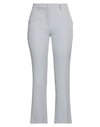 Seventy Sergio Tegon Seventy Venezia Woman Pants Light Grey Size 10 Polyester, Elastane