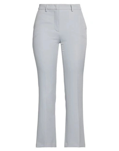 Seventy Sergio Tegon Seventy Venezia Woman Pants Light Grey Size 10 Polyester, Elastane