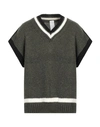Noumeno Concept Man Sweater Military Green Size S Acrylic, Alpaca Wool, Wool, Viscose In Green