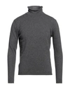 Stile Latino Man Turtleneck Steel Grey Size 38 Virgin Wool, Wool