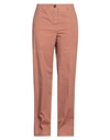 Cappellini By Peserico Woman Pants Salmon Pink Size 10 Cotton, Elastane