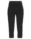 Manila Grace Woman Pants Black Size 2 Polyester, Elastane, Cotton