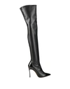 Casadei Woman Knee Boots Black Size 7.5 Soft Leather