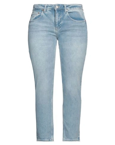 Ag Jeans Woman Jeans Blue Size 30 Cotton, Elastane