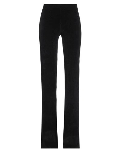 Just Cavalli Woman Pants Black Size 6 Polyester, Viscose, Cotton, Elastane