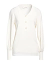 Liviana Conti Woman Sweater Ivory Size 8 Viscose, Polyamide In White