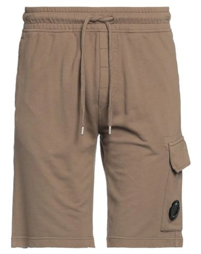 C.p. Company C. P. Company Man Shorts & Bermuda Shorts Brown Size 3xl Cotton