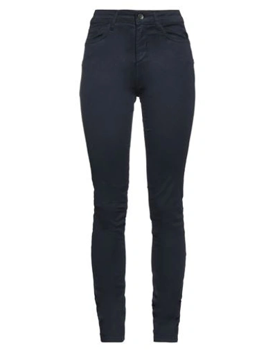 Liu •jo Woman Pants Midnight Blue Size 27 Cotton, Polyester, Elastane