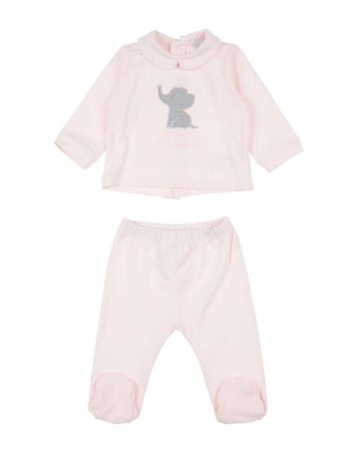 Nanán Newborn Girl Baby Set Pink Size 1 Cotton