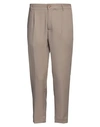 Takeshy Kurosawa Man Pants Sand Size 38 Polyester, Viscose, Elastane In Beige