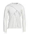 Paolo Pecora Man Sweater White Size L Linen In White