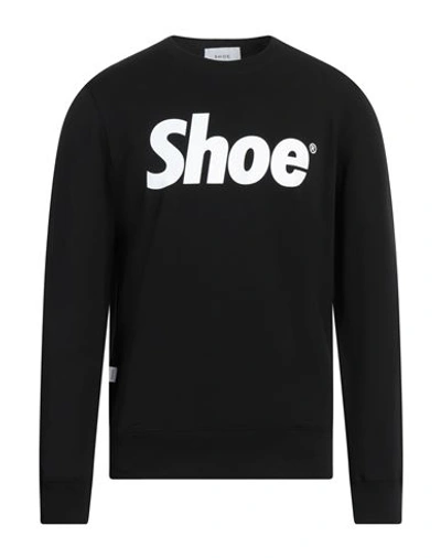 Shoe® Shoe Man Sweatshirt Black Size Xxl Cotton, Elastane