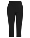 Jucca Woman Pants Black Size 8 Polyester, Virgin Wool, Elastane In Black
