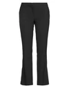 Jadicted Woman Pants Black Size L Polyester, Viscose, Elastane